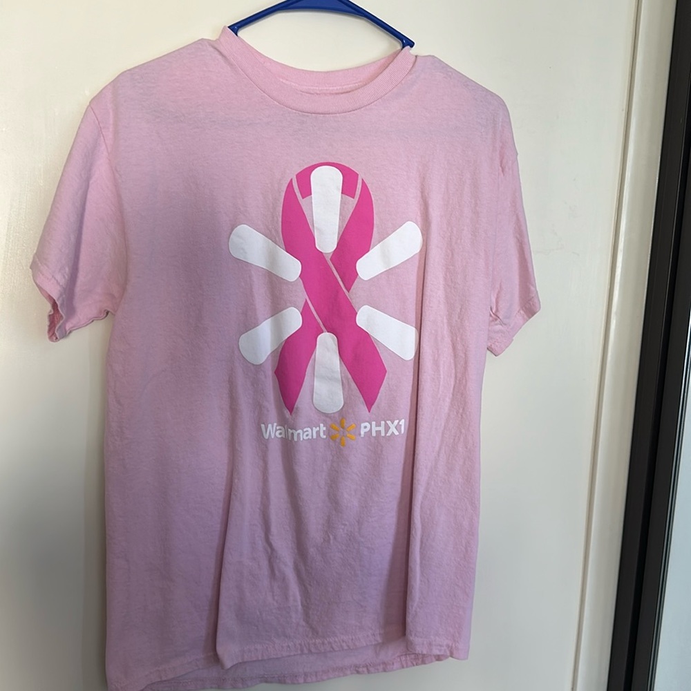 Walmart Pink Breast Cancer Awareness T Shirt